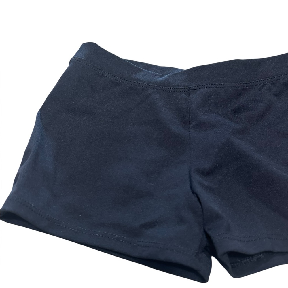 Capezio Girls’ Black Stretch Booty Shorts - Picture 4 of 11